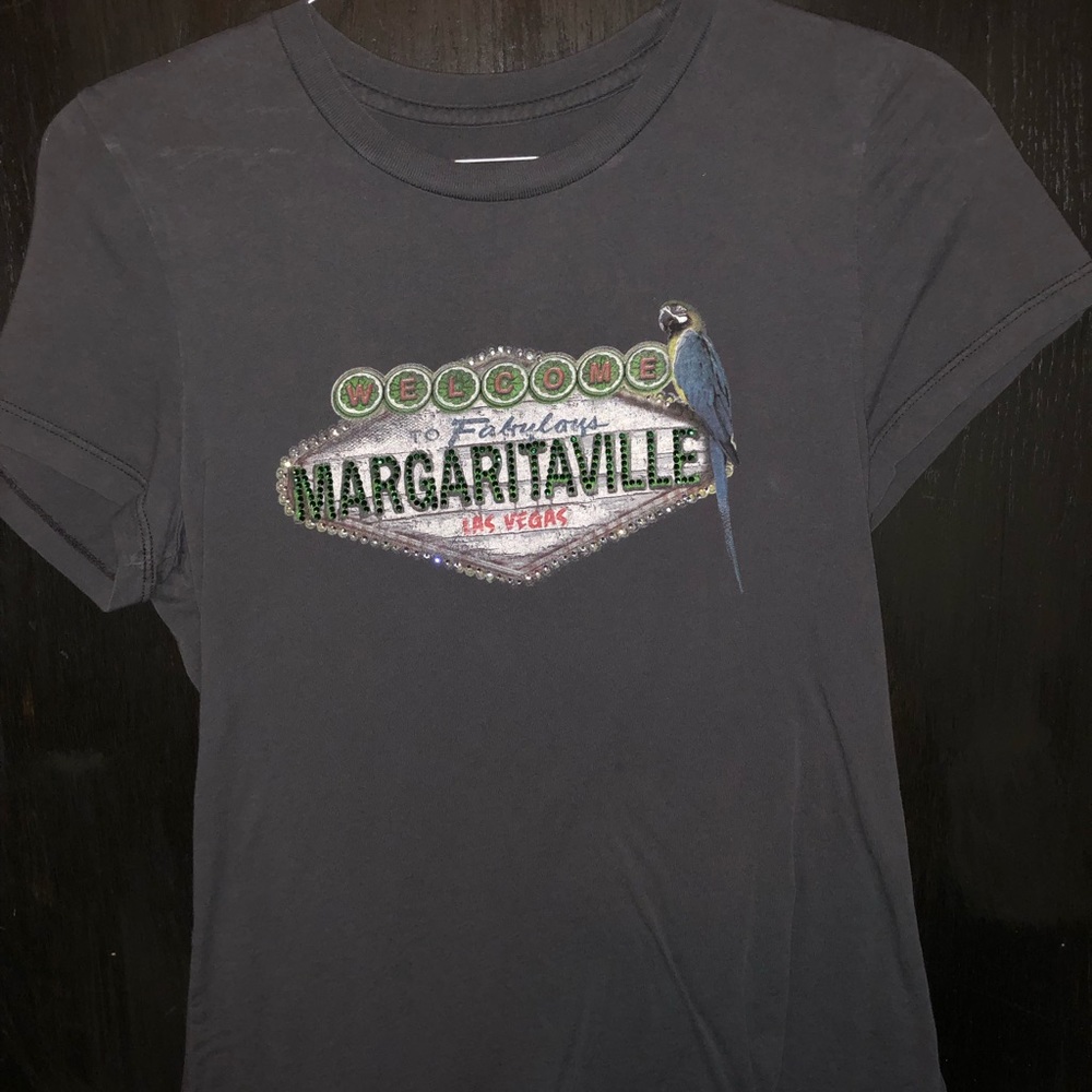 BLINGY Margaritaville Las Vegas baby tee